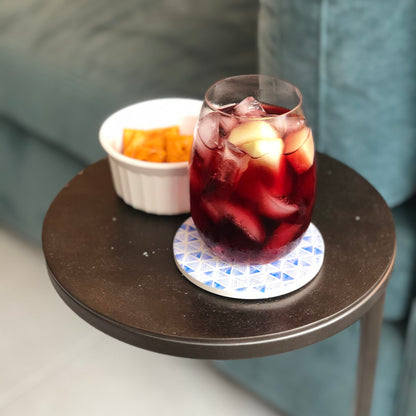 cocktail coasters for him or her gift, beautiful high quality coasters absorbent water glass.